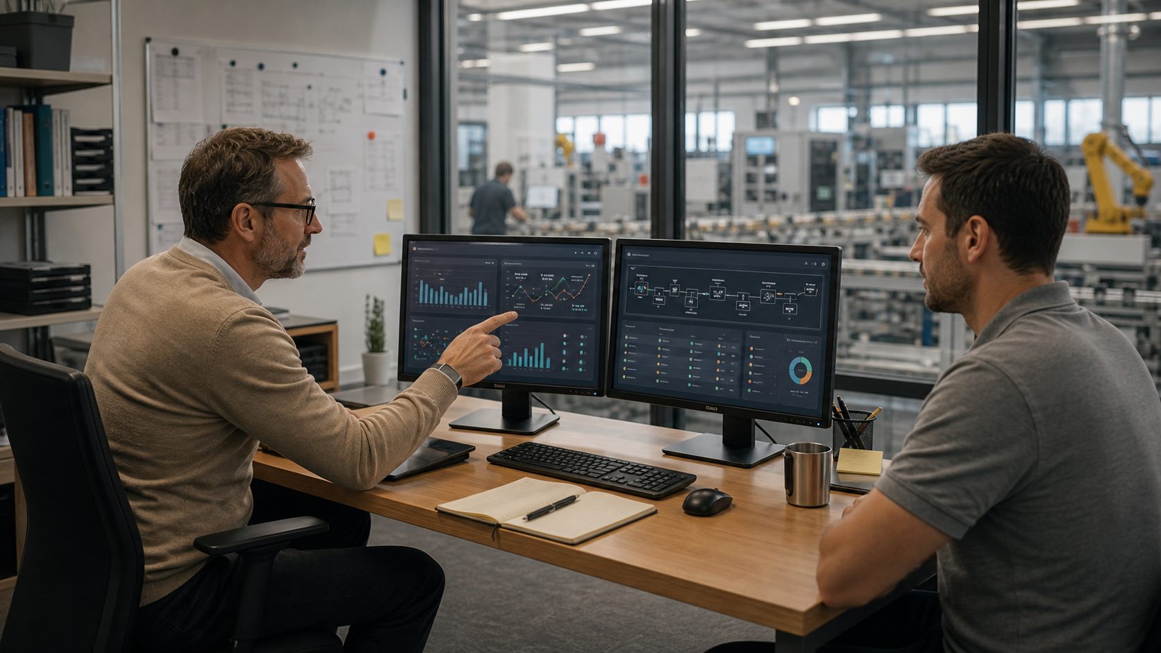 Supervision IA d'un parc machine en PME industrielle