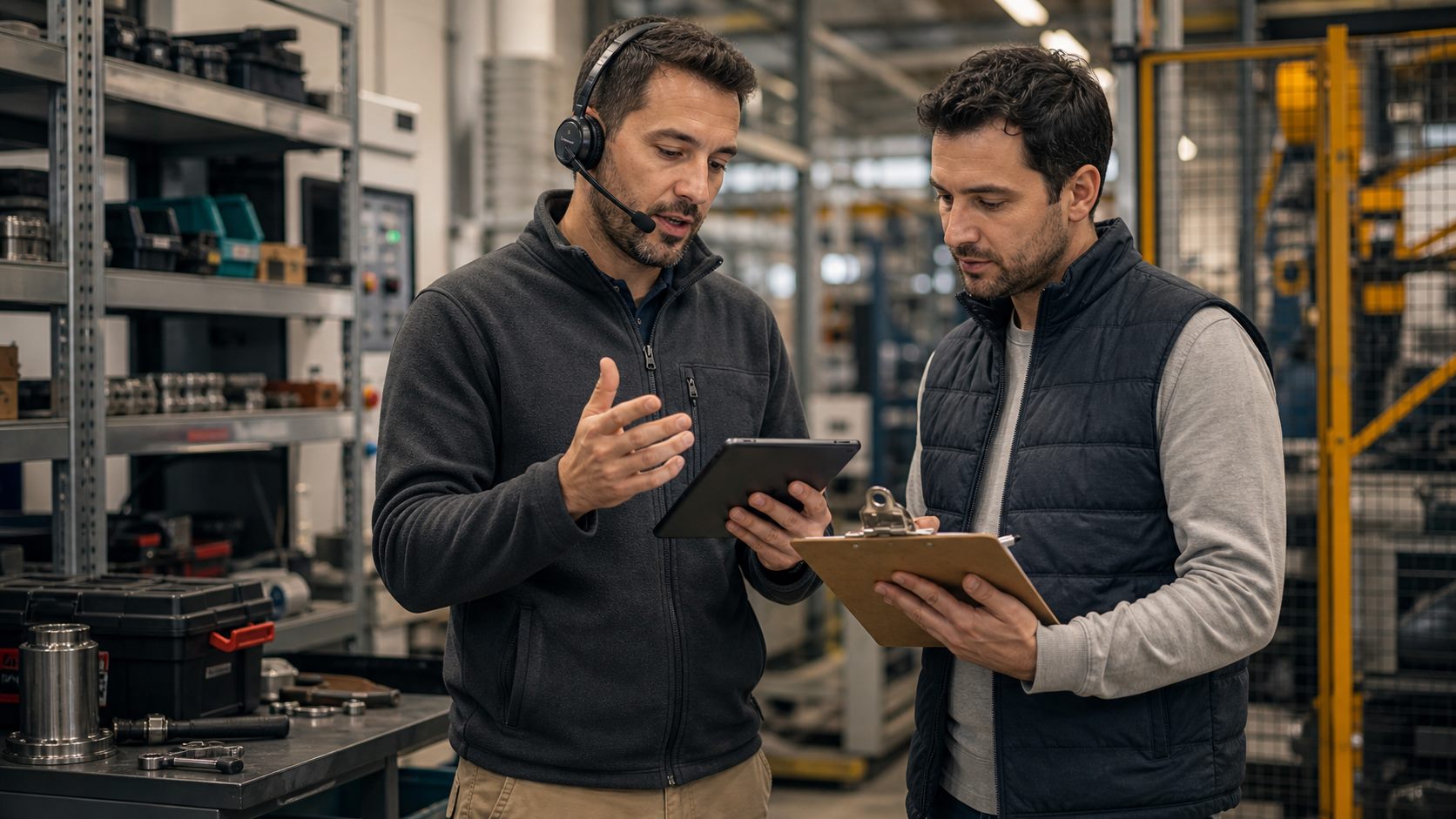 Transcription intelligente de consignes de maintenance